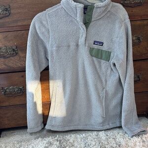Patagonia Gray Fleece Pullover